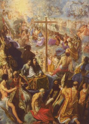 Adam Elsheimer: Verherrlichung des Kreuzes