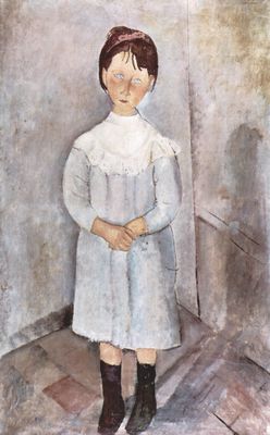 Amadeo Modigliani: Mdchen in Blau