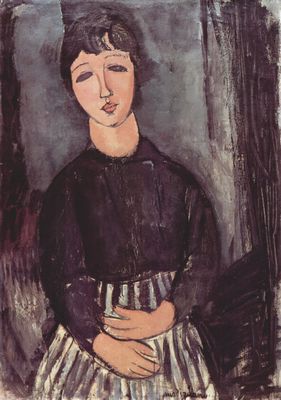 Amadeo Modigliani: Portrt einer Zofe
