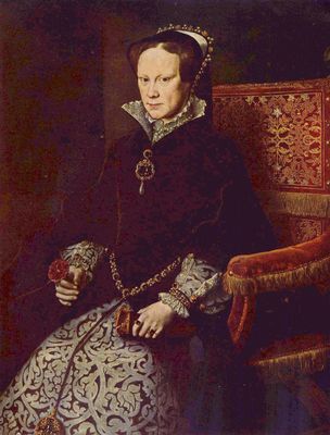 Anthonis Mor: Portrt der Knigin Maria von England