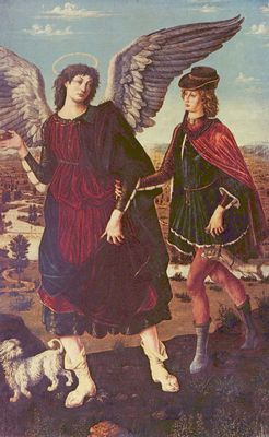 Antonio Pollaiuolo: Tobias und der Engel