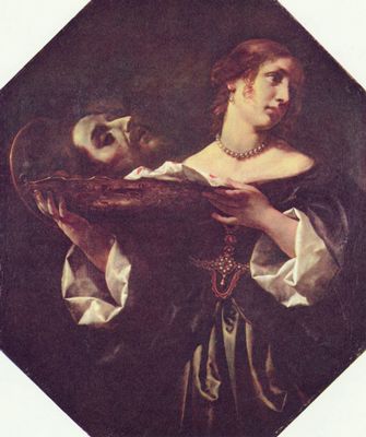 Carlo Dolci: Die Tochter der Herodias (Judith mit dem Haupt Holofernes)