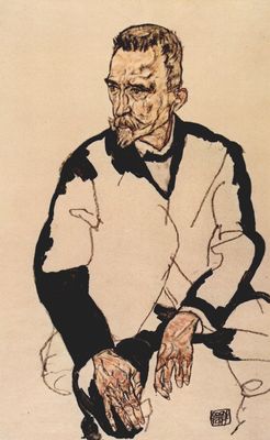 Egon Schiele: Portrt des Heinrich Benesch