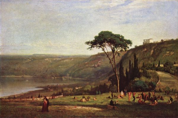 George Inness: Albanersee