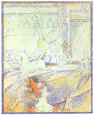 Georges Seurat: Zirkus (Skizze)