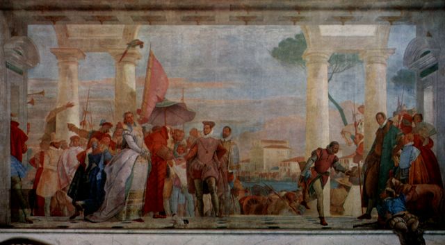 Giovanni Battista Tiepolo: Der Empfang Henrich III.