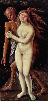 Hans Baldung: Der Tod und das Mdchen (Der Tod und die Wollust)