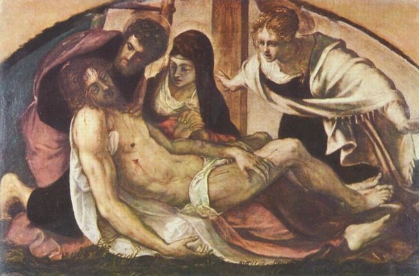 Jacopo Tintoretto: Beweinung Christi