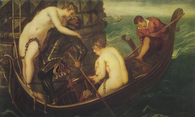Jacopo Tintoretto: Rettung der Arsino