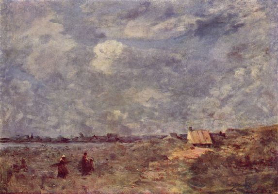 Jean-Baptiste-Camille Corot: Strmisches Wetter. Ufer des Pas-de-Calais