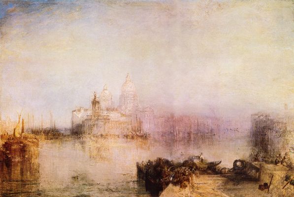 Joseph Mallord William Turner: Dogana und Santa Maria della Salute, Venedig