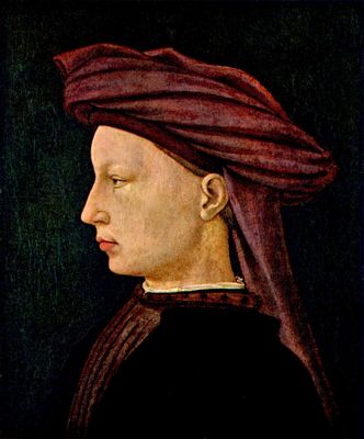 Masaccio: Portrt eines Jnglings im Profil