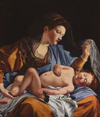Orazio Gentileschi: Maria mit Kind