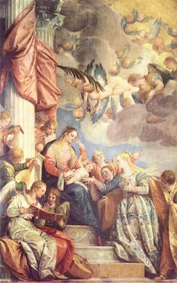 Paolo Veronese: Mystische Vermhlung der Hl. Katharina