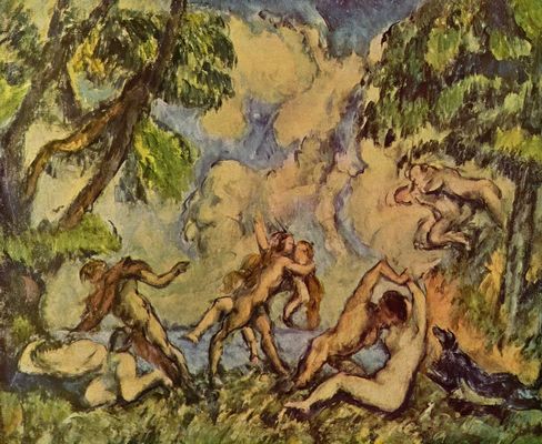 Paul Czanne: Bacchanal (Der Liebeskampf)