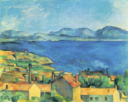 Paul Czanne: Die Bucht von Marseille, von L'Estaque aus gesehen
