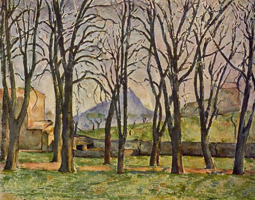 Paul Czanne: Kastanienbume im Jas de Bouffan