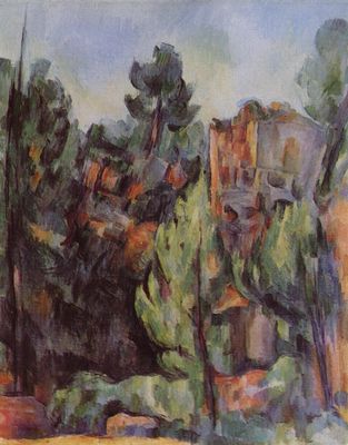 Paul Czanne: Steinbruch bei Bibmus