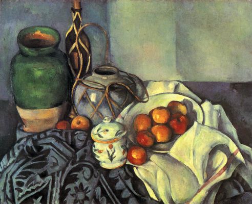 Paul Czanne: Stilleben mit pfeln