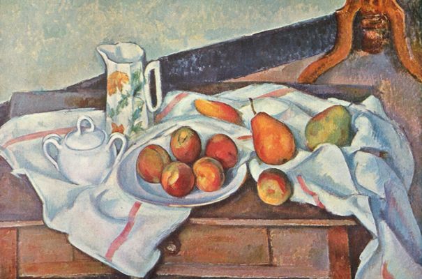 Paul Czanne: Stilleben mit Zuckerdose