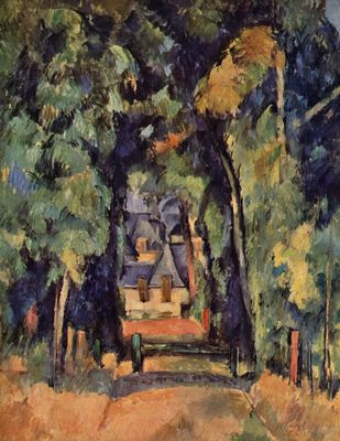 Paul Czanne: Strae in Chantilly