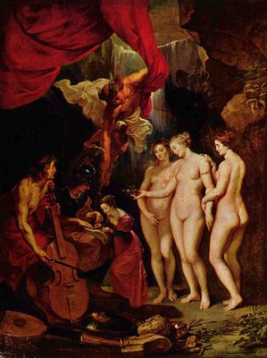 Peter Paul Rubens: Gemldezyklus fr Maria de' Medici, Knigin von Frankreich, Szene: Die Erziehung Marias