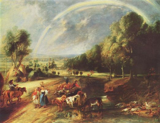 Peter Paul Rubens: Landschaft mit dem Regenbogen