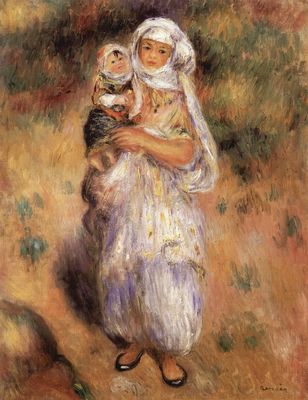Pierre-Auguste Renoir: Algerierin mit Kind