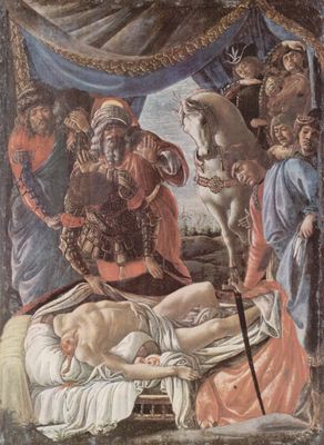 Sandro Botticelli: Die Auffindung des enthaupteten Holofernes