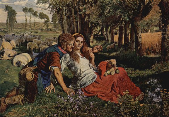 William Holman Hunt: Der gedungene Hirte