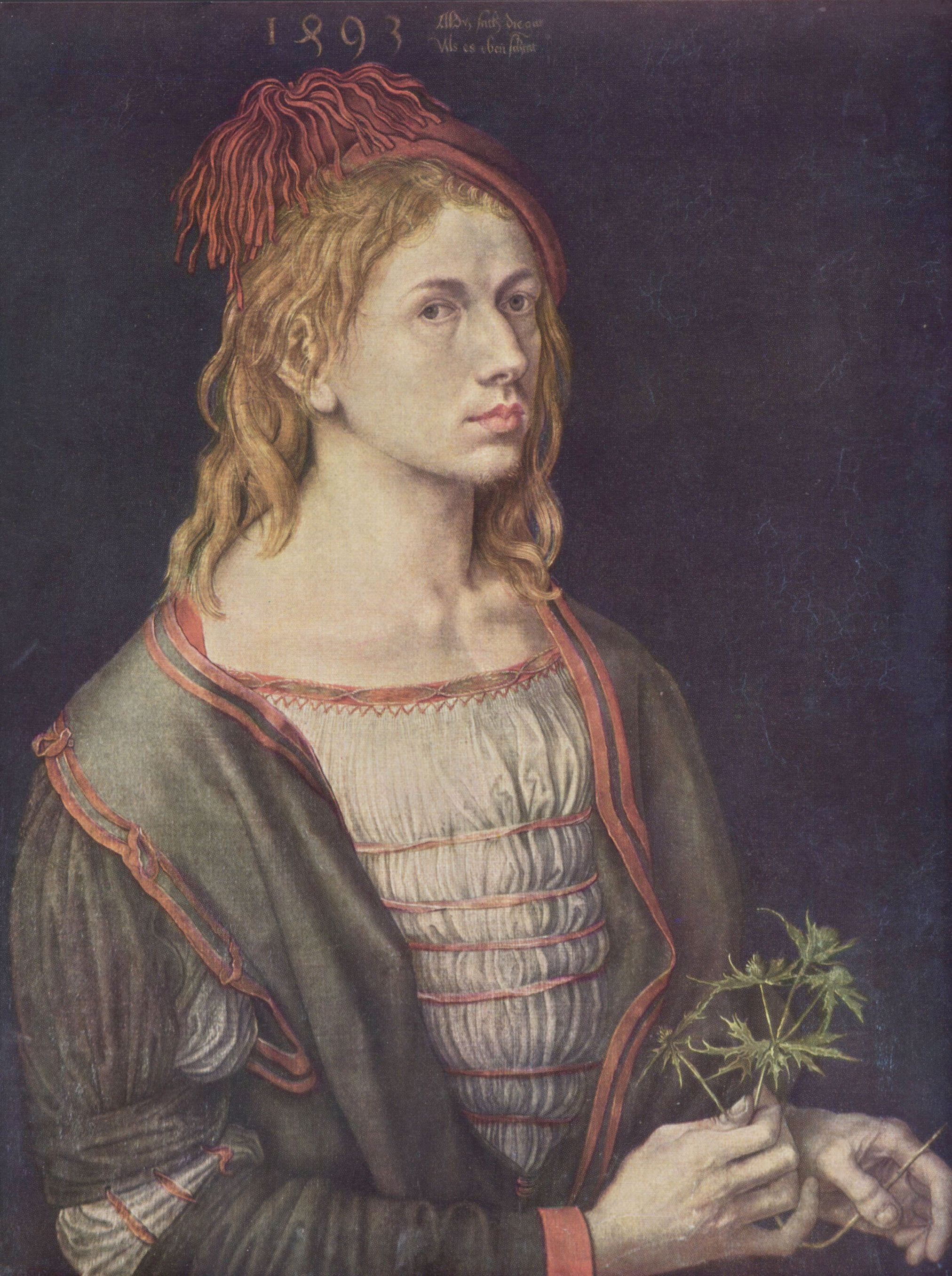Großbild: Albrecht Dürer: Selbstporträt