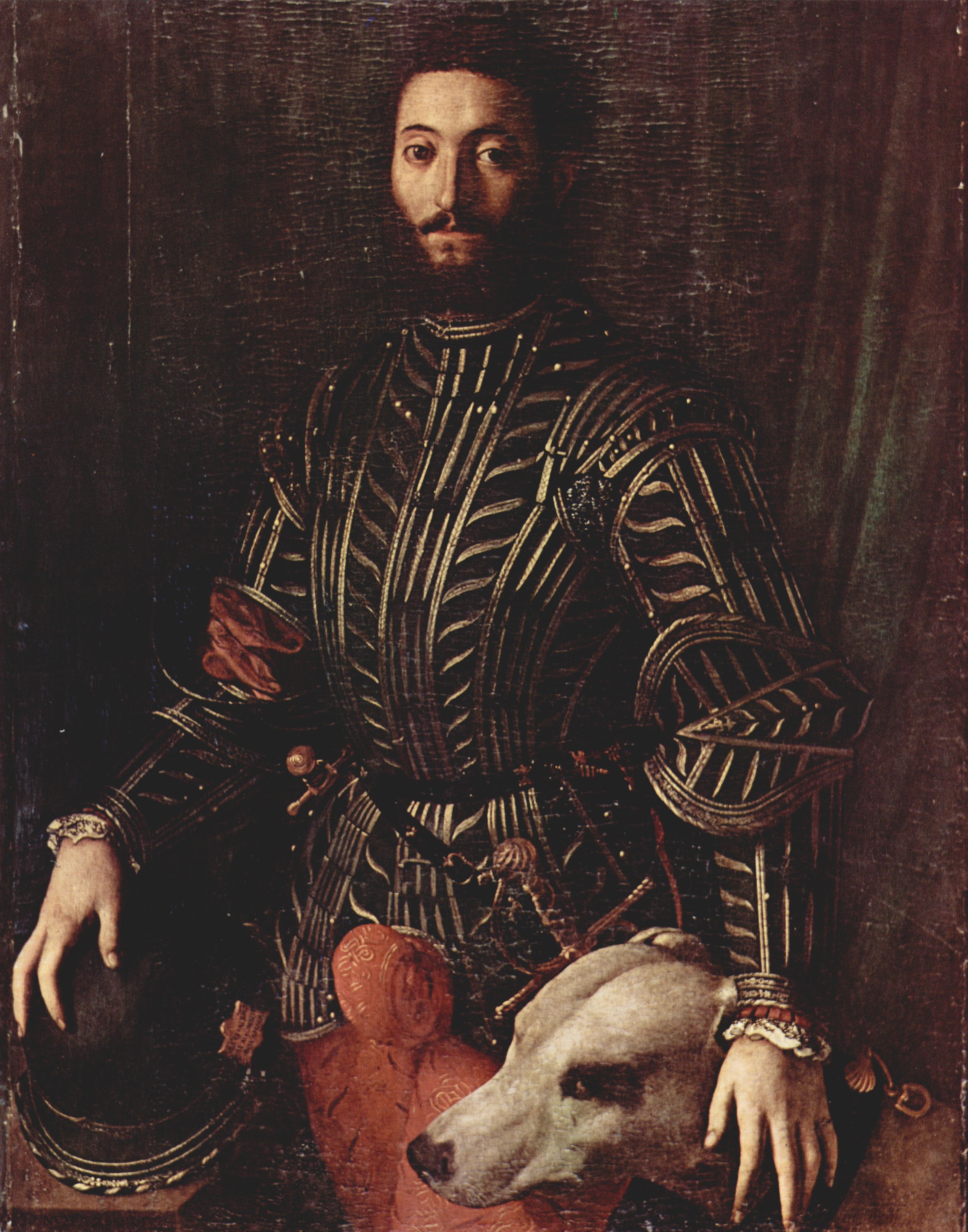 Angelo Bronzino: Portrt des Guidobaldo II. della Rovere, Herzog von Urbino