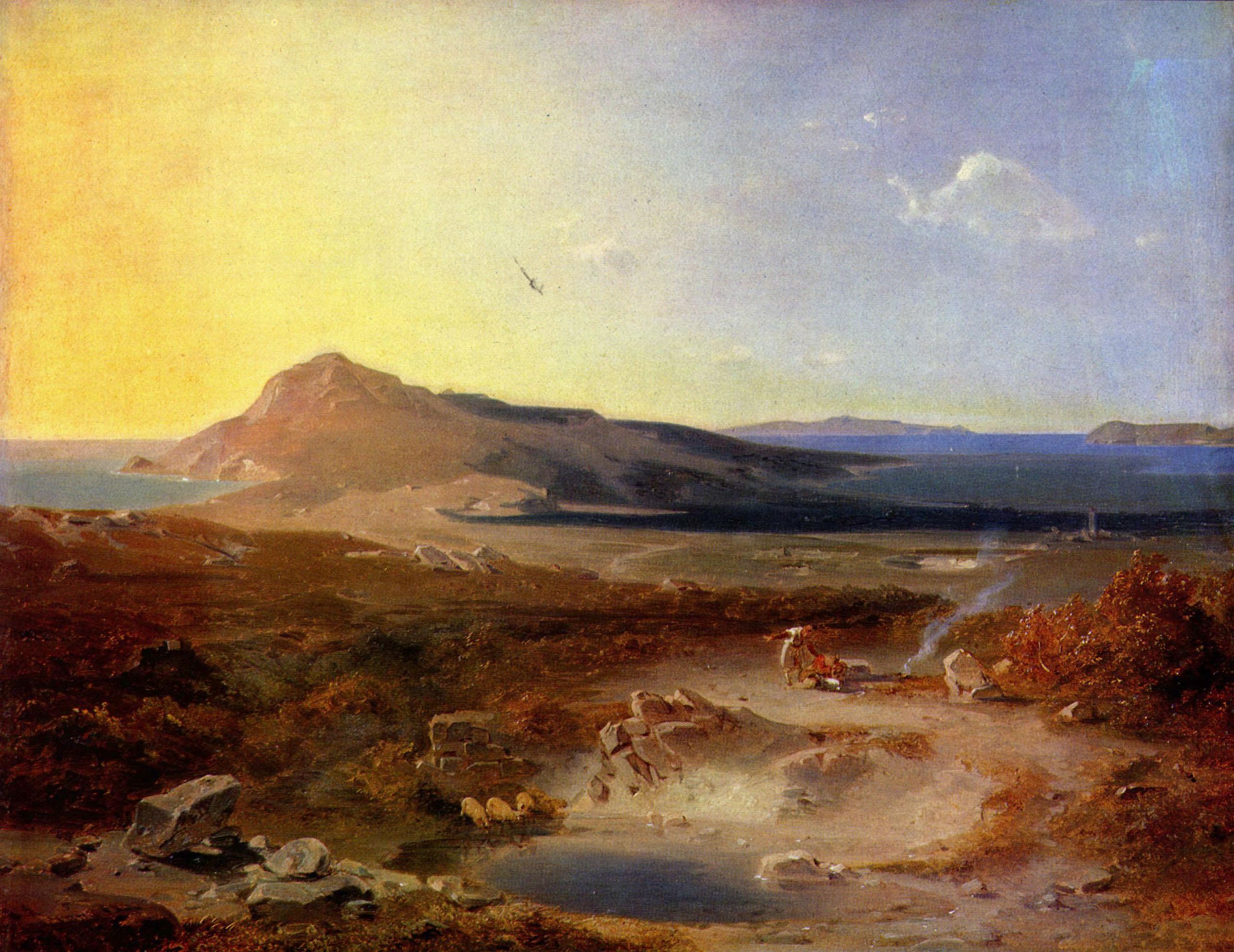 Carl Anton Joseph Rottmann: Die Insel Delos