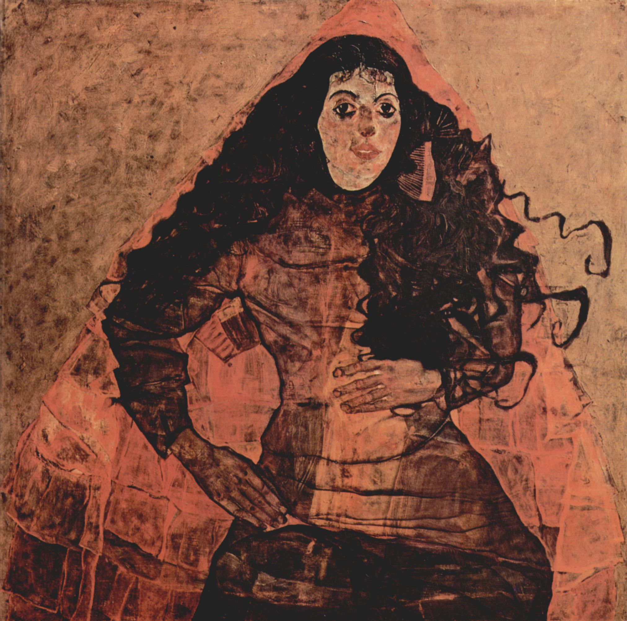Egon Schiele: Portrt der Trude Engel