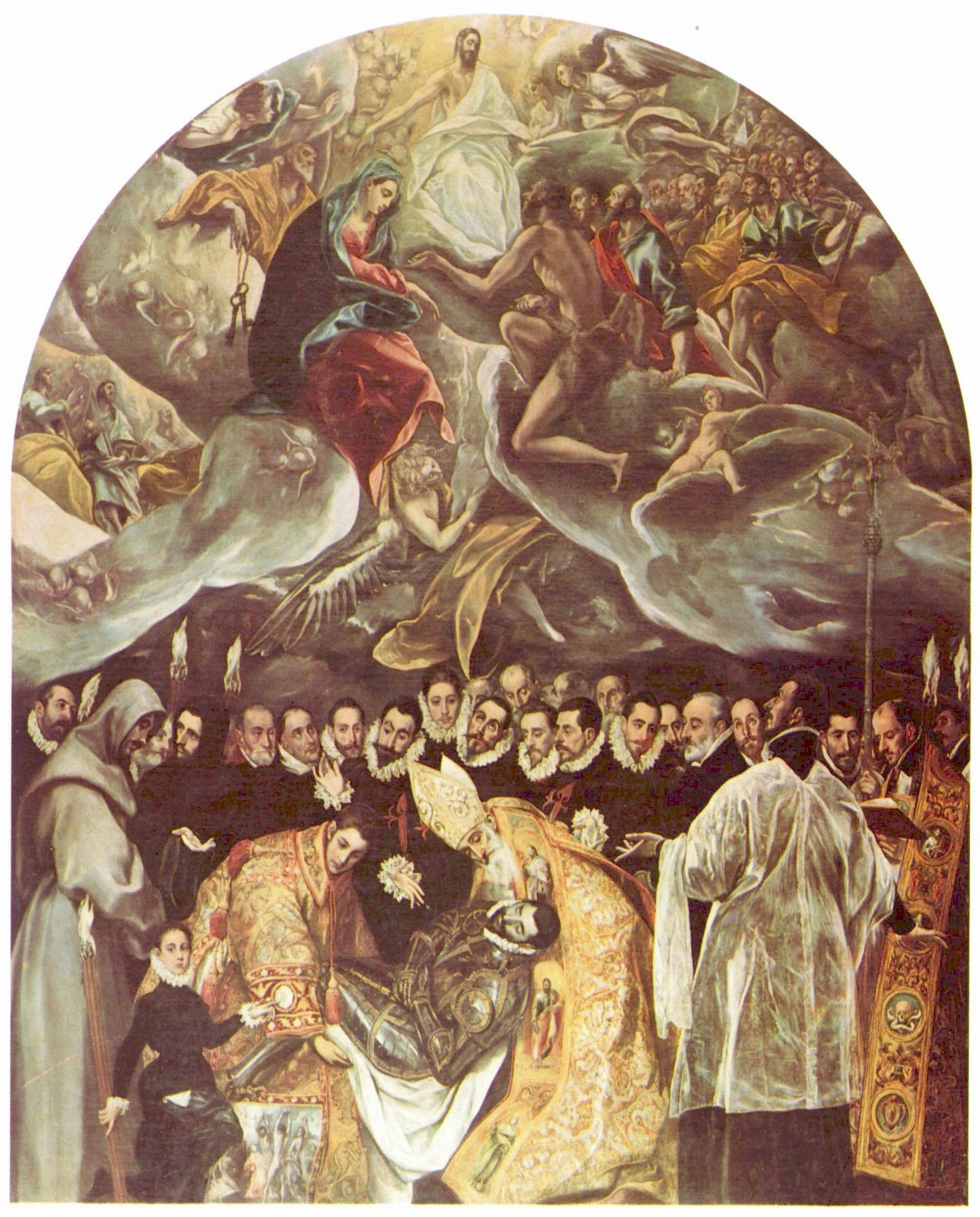 El Greco: Begrbnis des Grafen von Orgaz