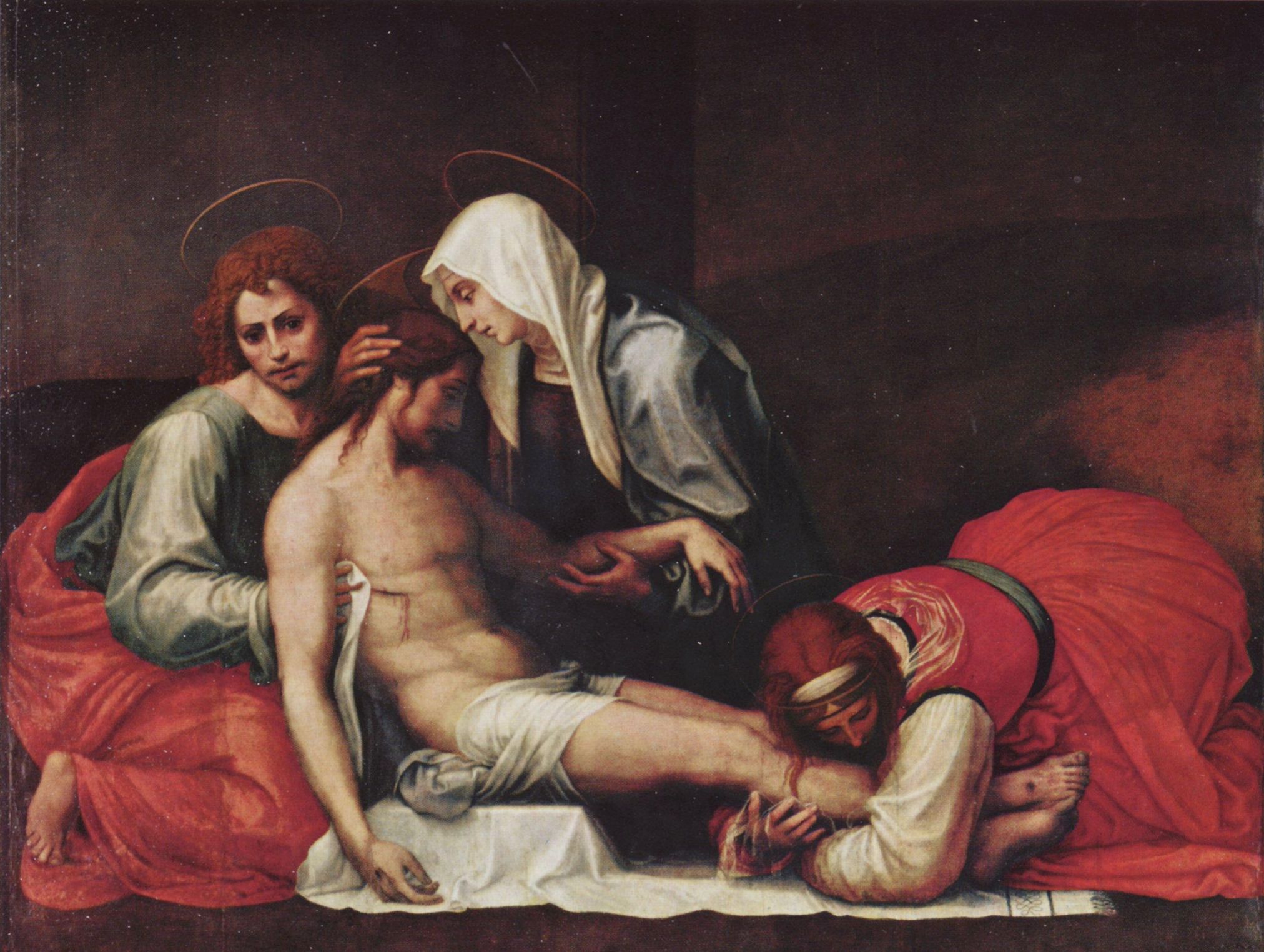 Fra Bartolomeo: Grablegung Christi