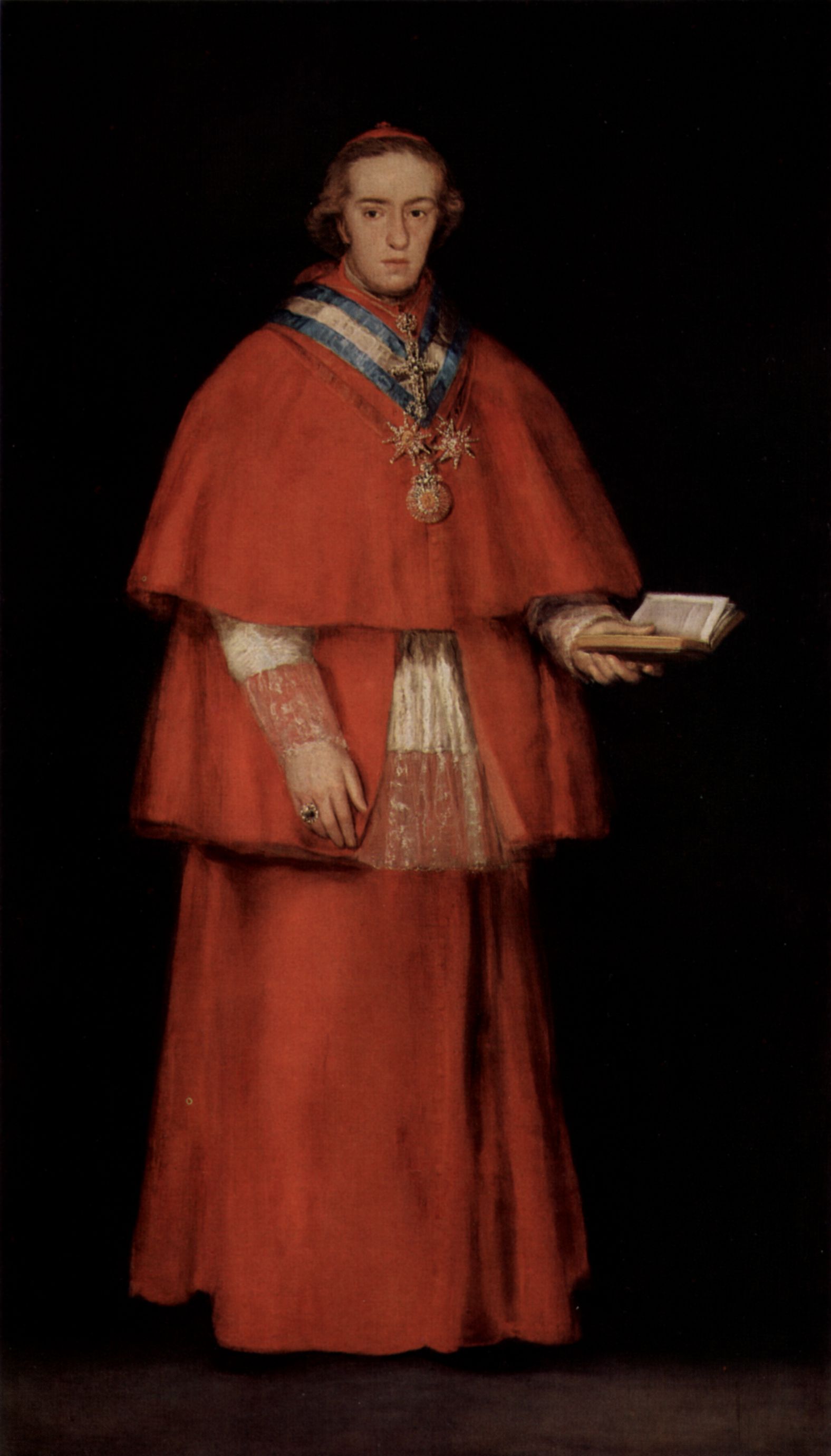 Francisco de Goya y Lucientes: Portrt des Kardinals Luis Maria de Born y Vallabriga