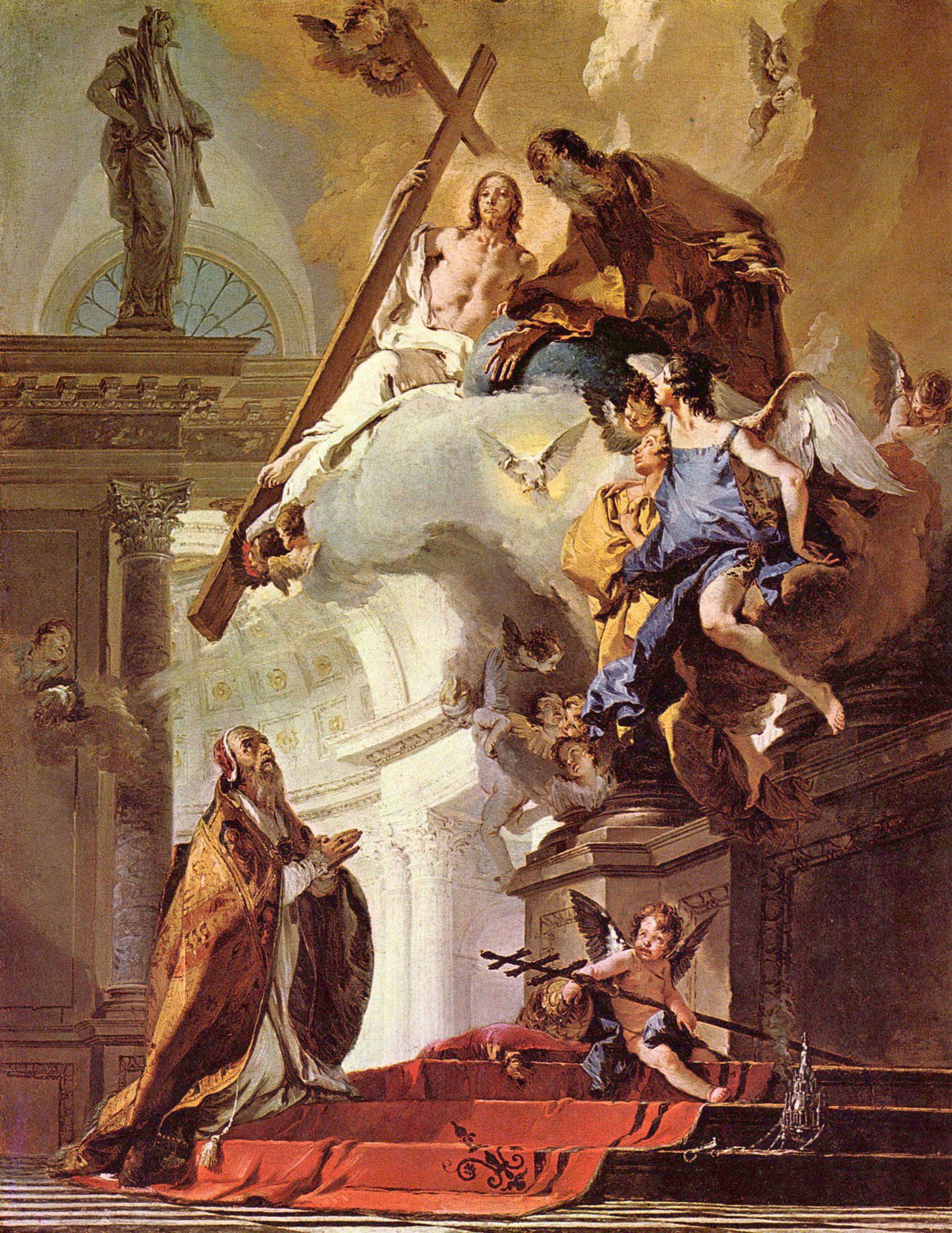 Giovanni Battista Tiepolo: Vision des heiligen Clemens