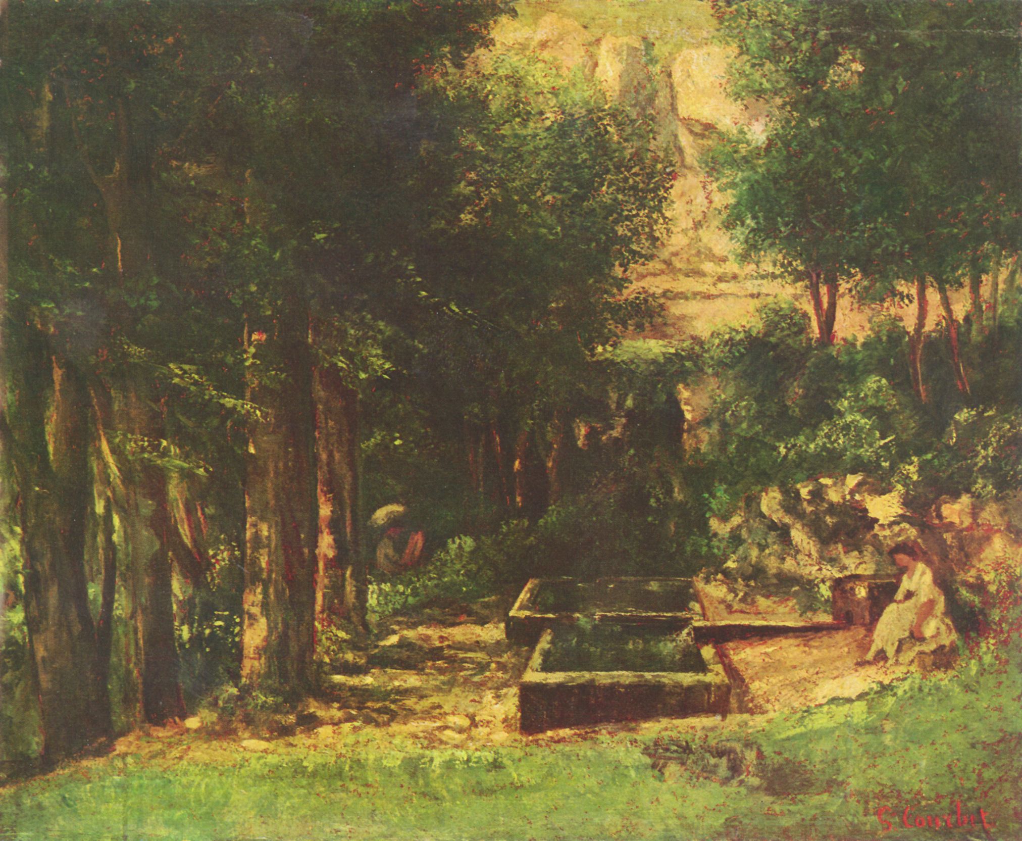 Gustave Courbet: Die Quelle