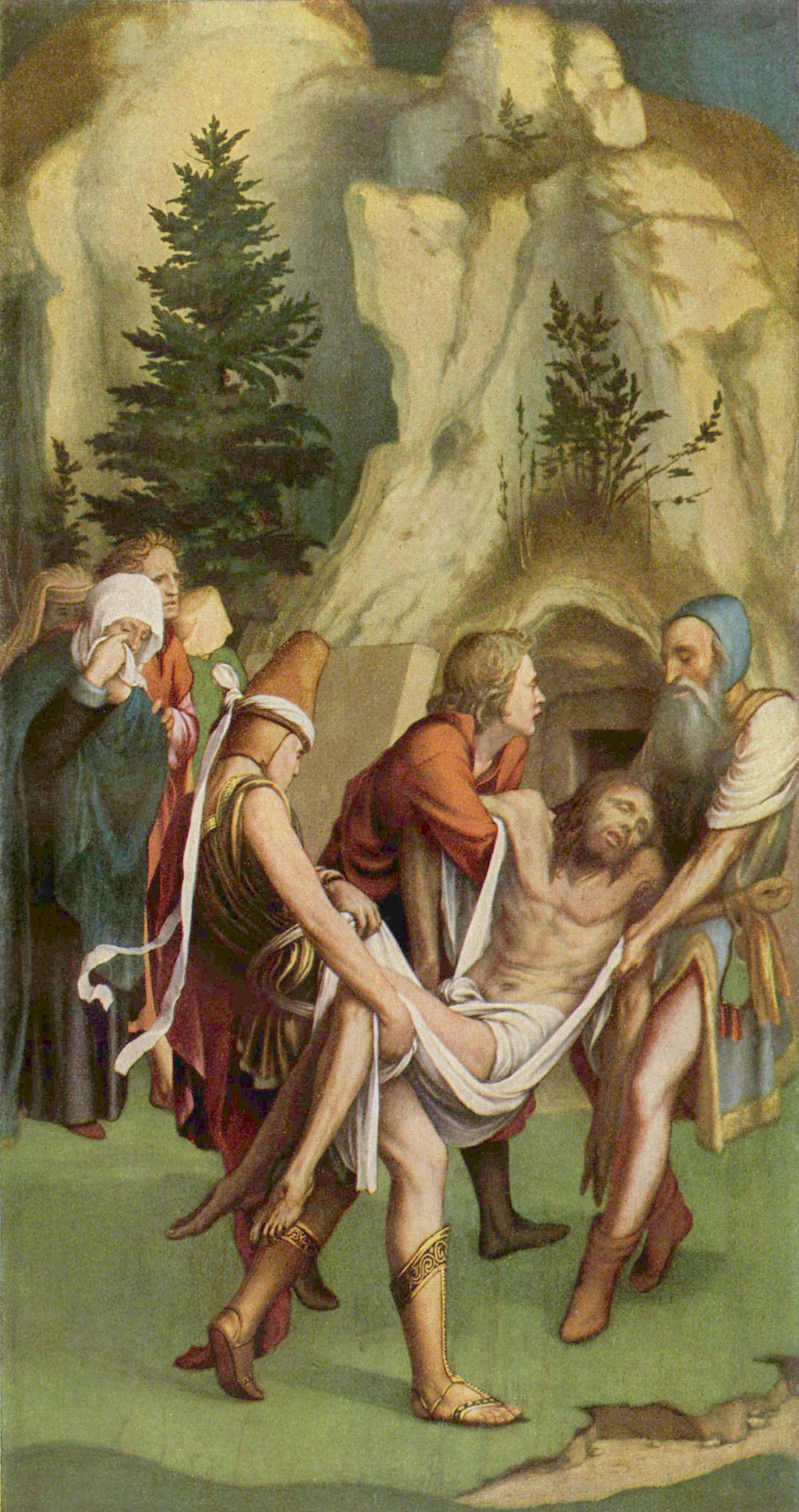 Hans Holbein d. J.: Grablegung Christi