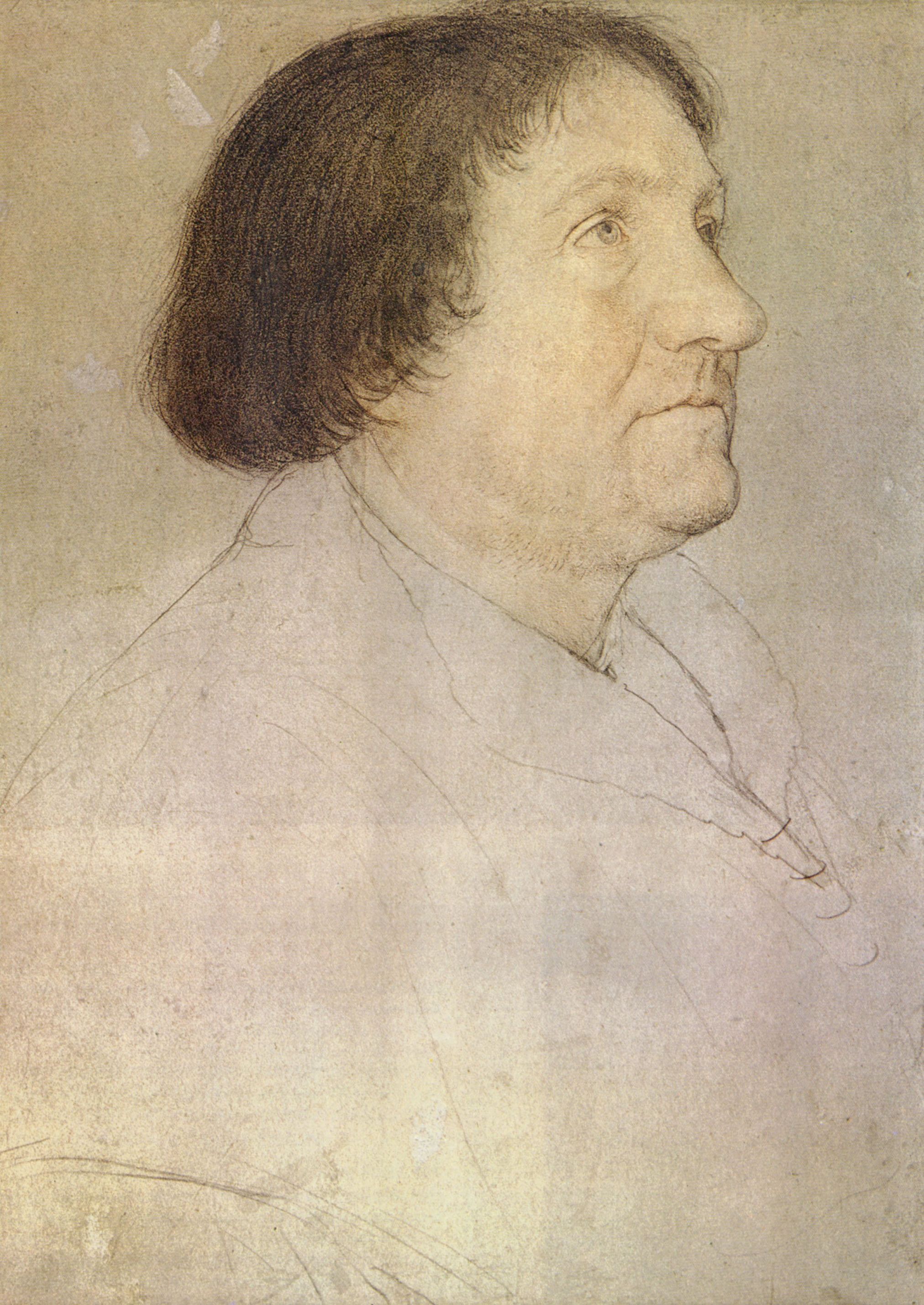 Hans Holbein d. J.: Portrt des Jakob Meyer zum Hasen, Brgermeister zu Basel