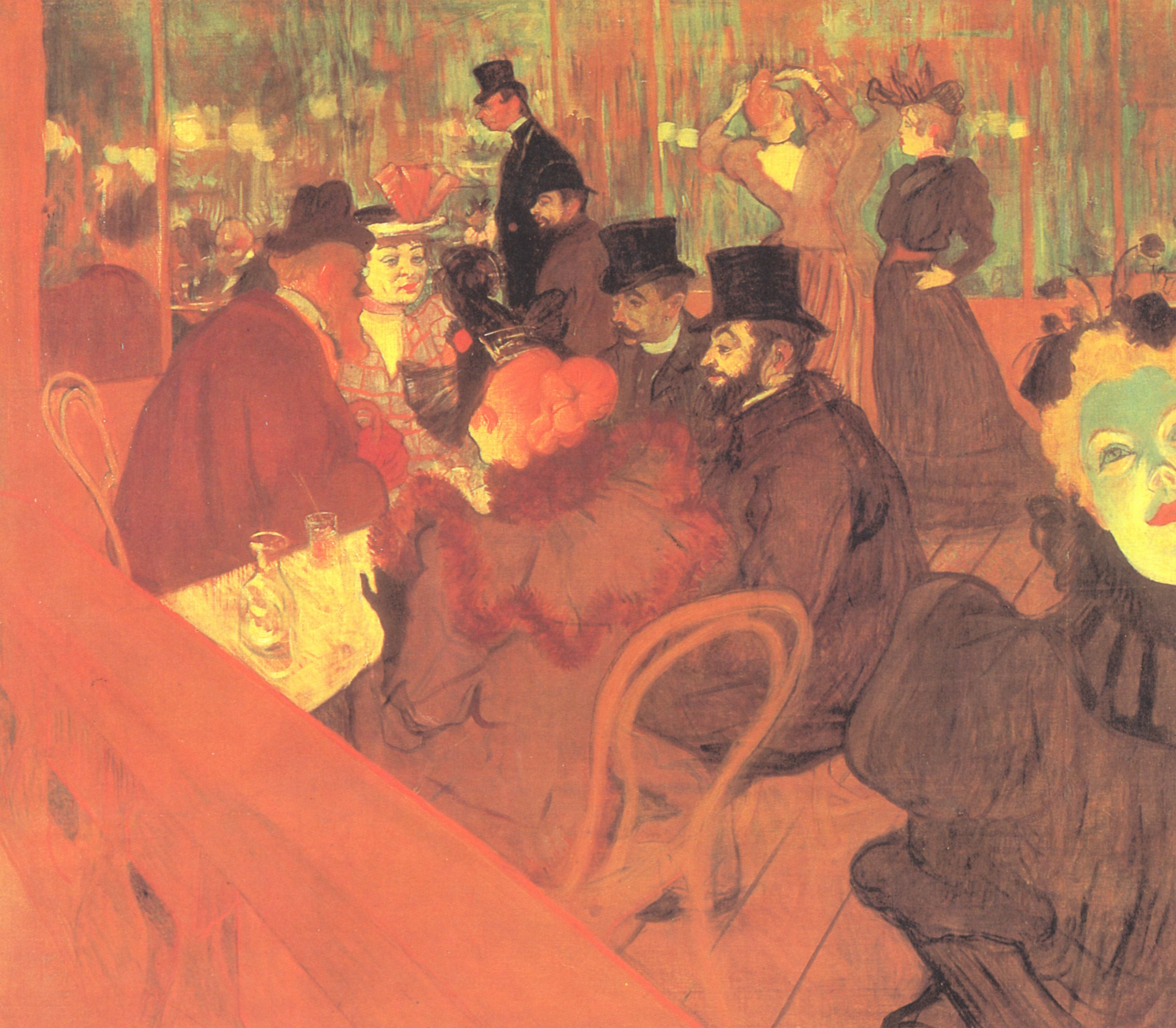 Henri de Toulouse-Lautrec: Das Promenoir des Moulin Rouge