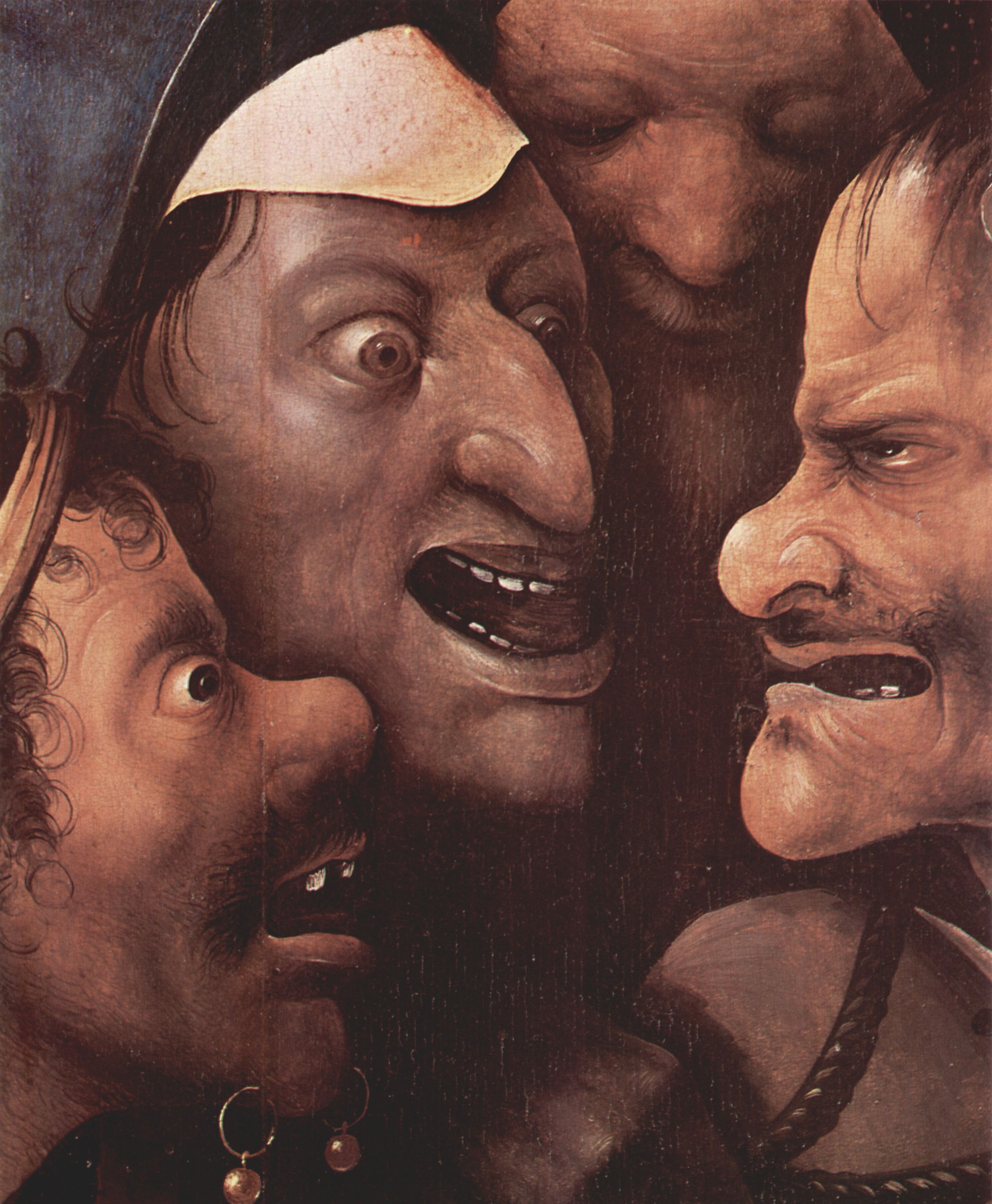 Hieronymus Bosch: Die Kreuztragung Christi, Detail