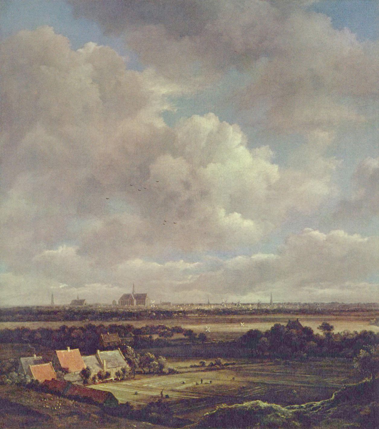 Jacob Isaaksz. van Ruisdael: Blick auf Haarlem