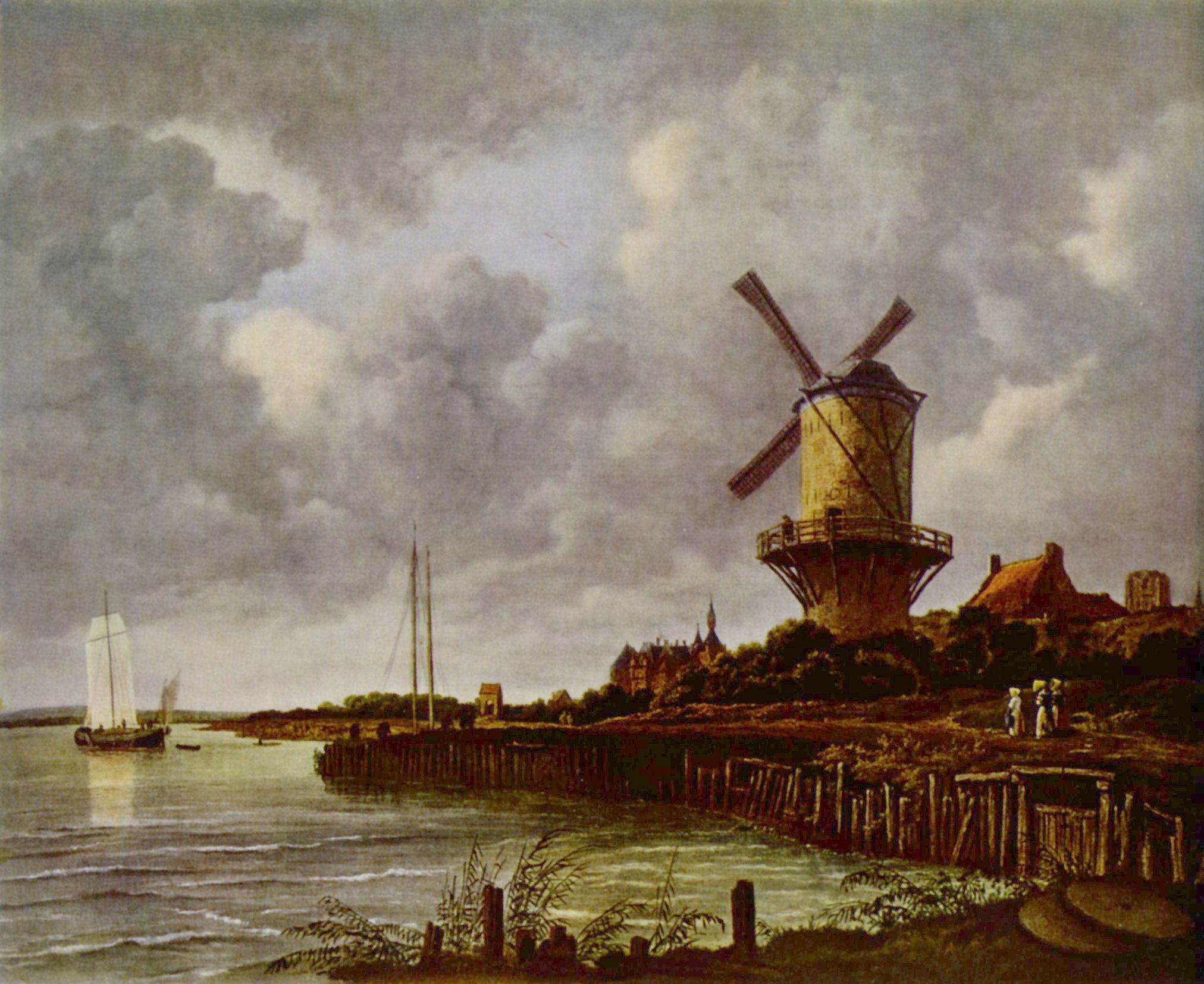 Jacob Isaaksz. van Ruisdael: Mhle von Wijk bei Duurstede