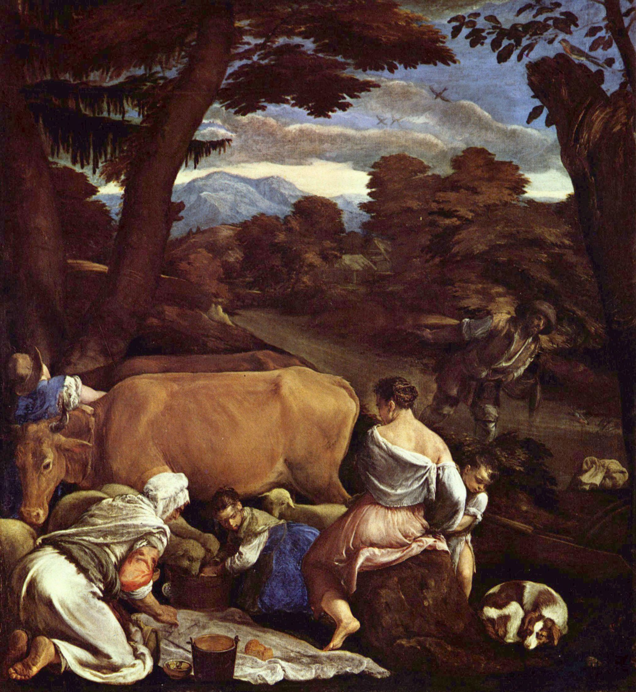 Jacopo da Ponte: Hirtenszene