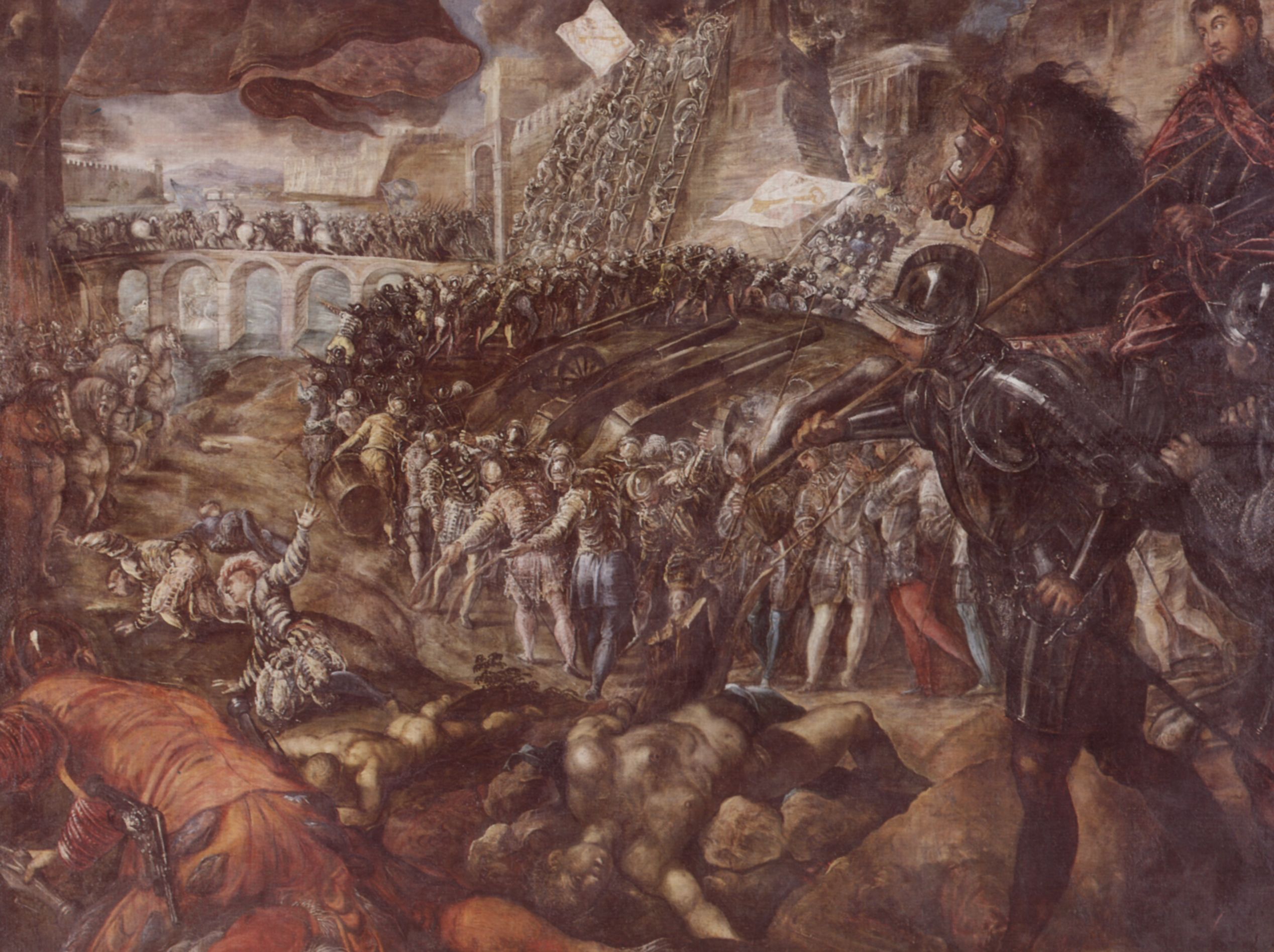 Jacopo Tintoretto: Frerico II. Gonzaga erobert Parma