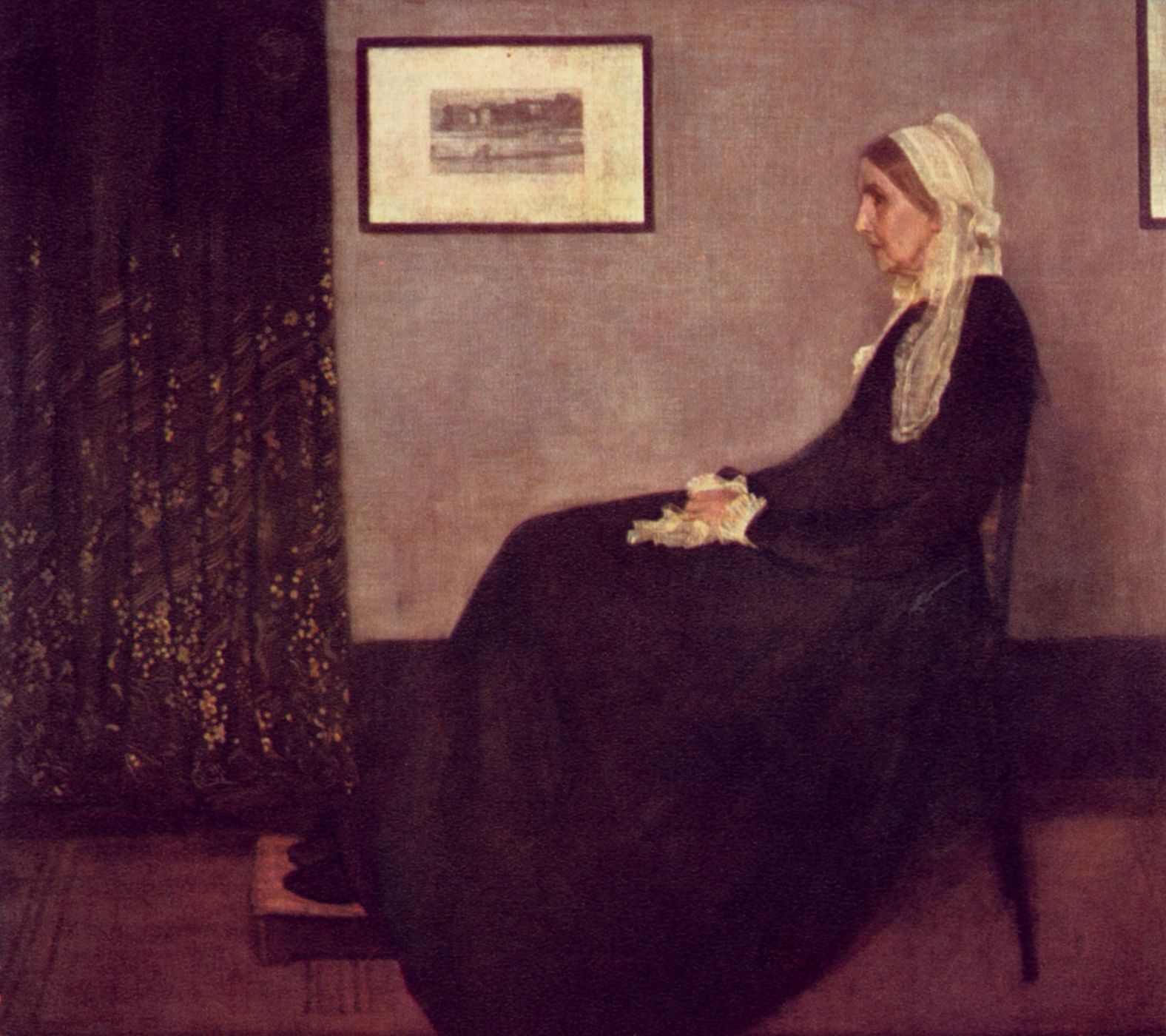 James Abbot McNeill Whistler: Arrangement in Schwarz und Grau, Nr.I: Die Mutter des Knstlers