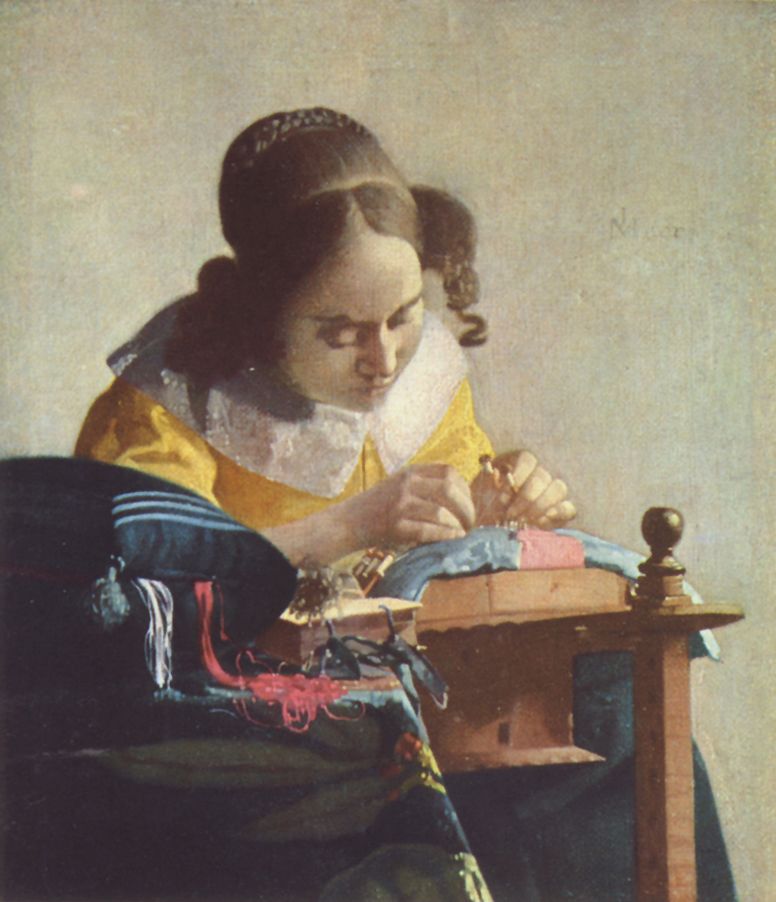 Jan Vermeer van Delft: Die Spitzenklpplerin