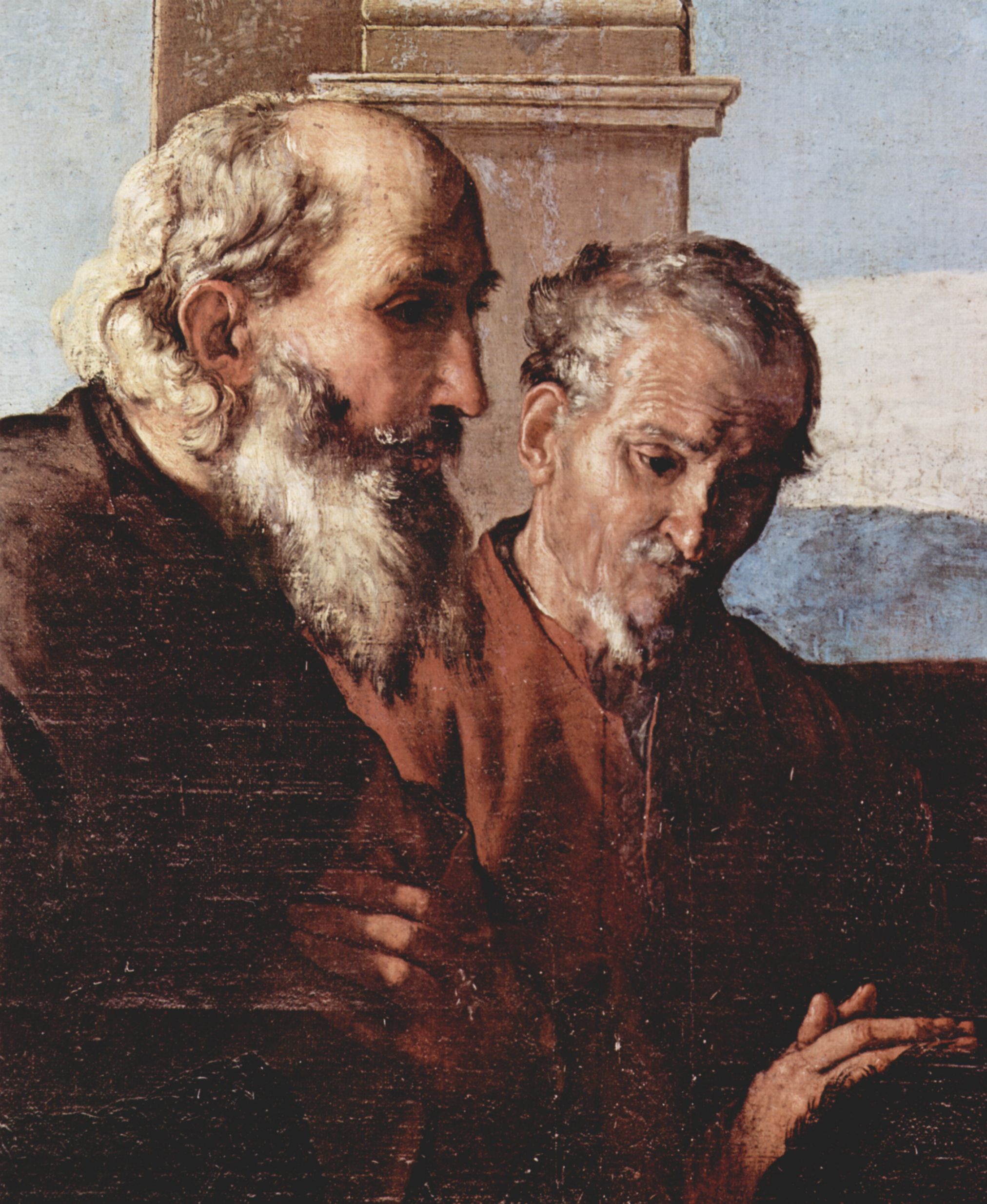 Jos de Ribera: Apostelkommunion, Detail